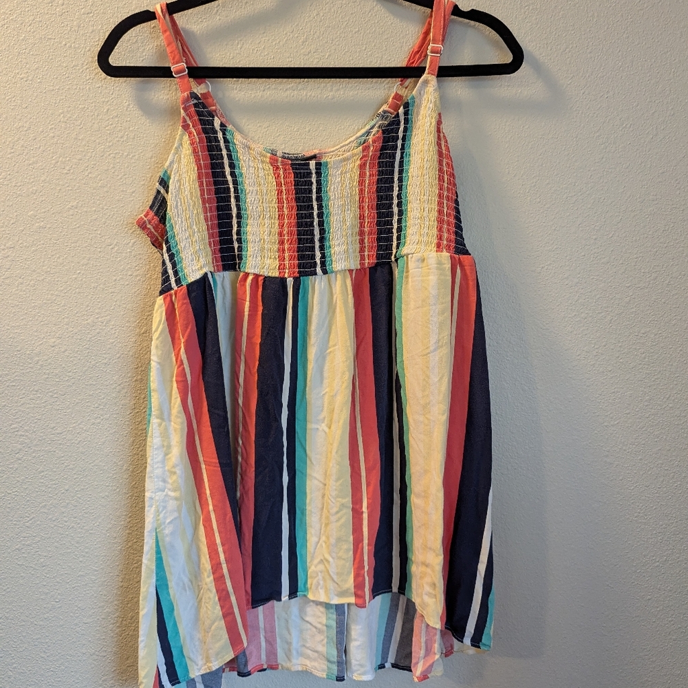 Torrid Striped Camisole Style Top Size M (00)